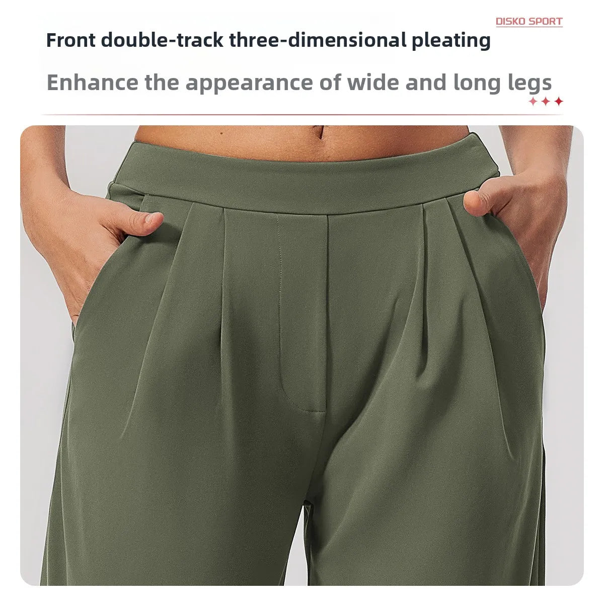 Pers LOGO custom women's 2026 new sports trousers high waist loose yoga pants quick drying running casual fitness trousers