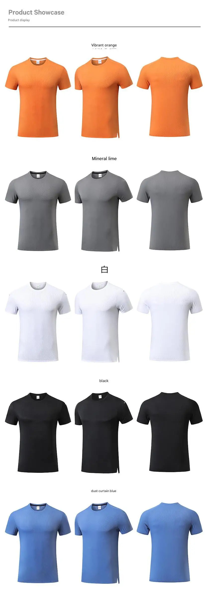 #5111-XIYU Custom LOGO Printed DIY Men's Loose Breathable Plain Short Sleeve Outdoor Cycling Quick Dry Running Fitness T-shirts
