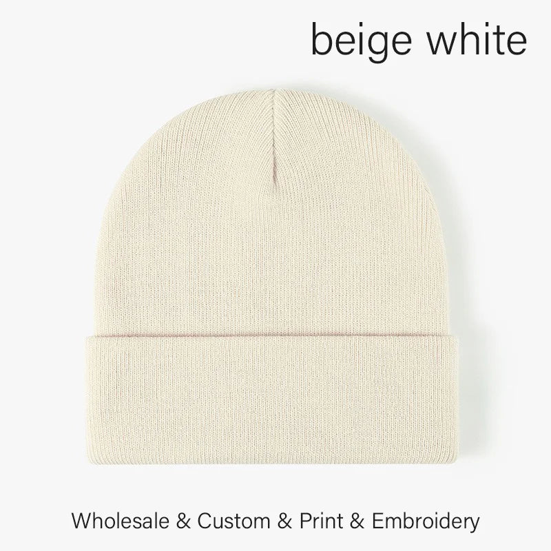 SLECKTON Custom Hat Winter Beanies for Men and Women Embroidery Logo Hats