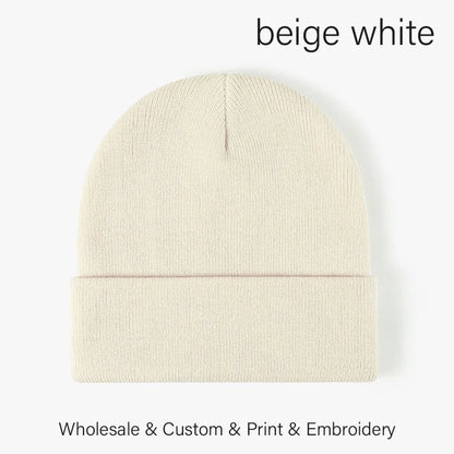 SLECKTON Custom Hat Winter Beanies for Men and Women Embroidery Logo Hats