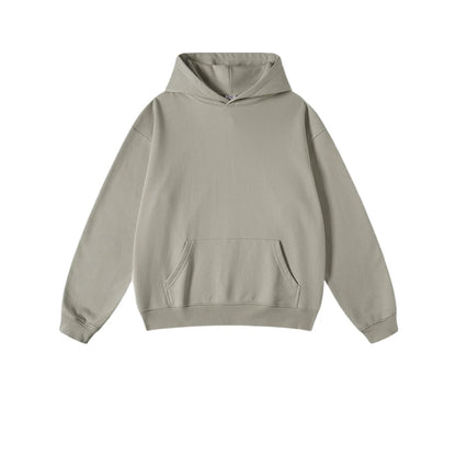 Custom LOGO men's and women's heavy 445G terry cotton and polyester casual sweater spring and autumn hoodie 2024 top