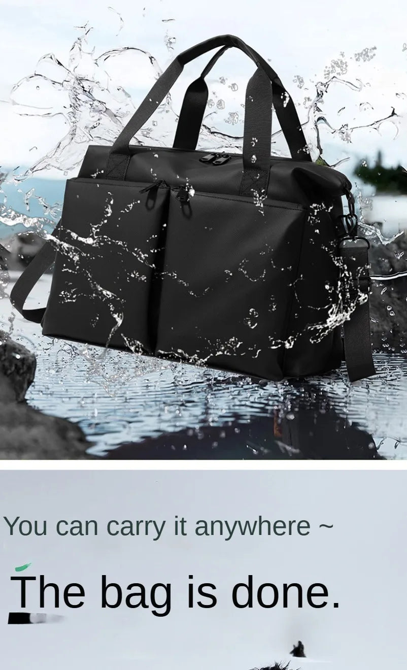 Travel Bag Waterproof Fitness Bag custom logo Outdoor Fitness Portable Bags Yoga Sports Large GYM bag personality customization