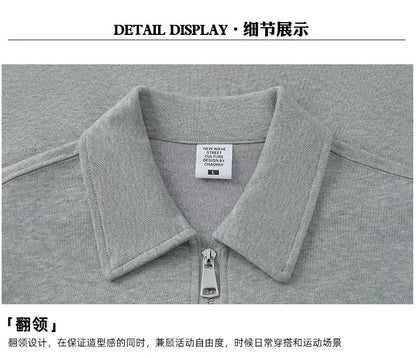 Custom LOGO New Men's Winter Knitted Zip-up Jacket Fleece Warm Hoodies Casual Sports Long Sleeve Sweatshirts Hooded Coat