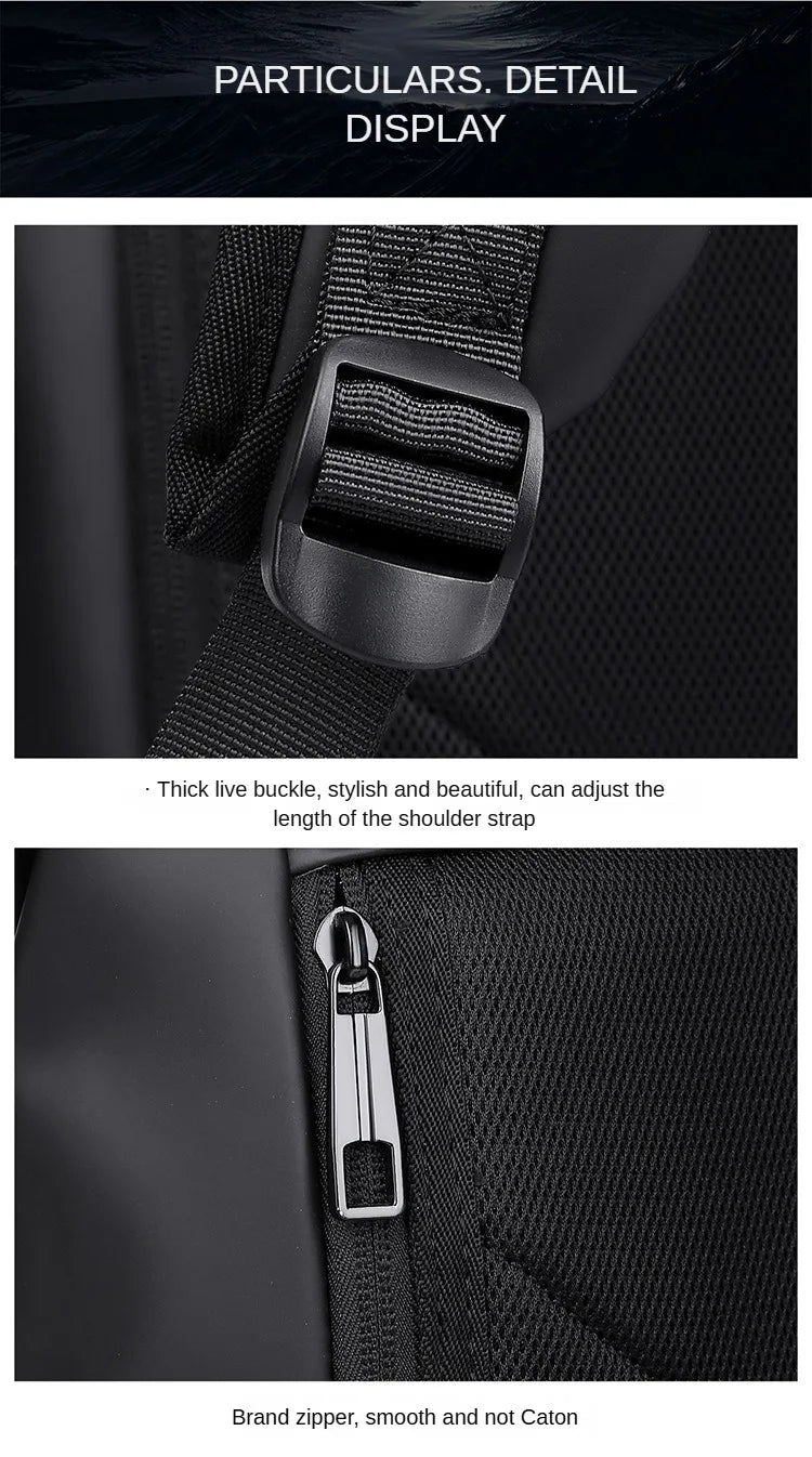 Men's backpack custom logo outdoor waterproof computer backpack work travel student backpack women's backpack