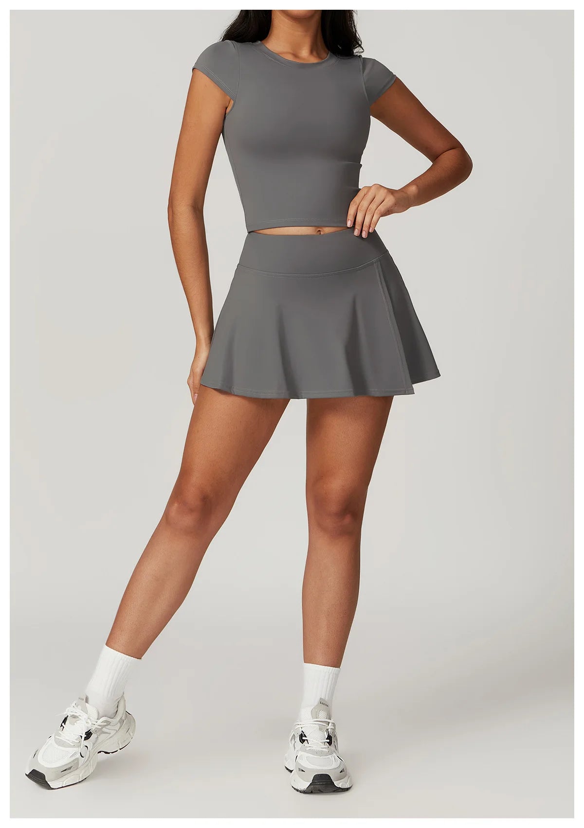 Yoga Short Skirt Women's Golf Tennis Sport Skirt Badminton Fitness Dancing Skirt Quick Dry Comfort Running Leisure Sport Dress