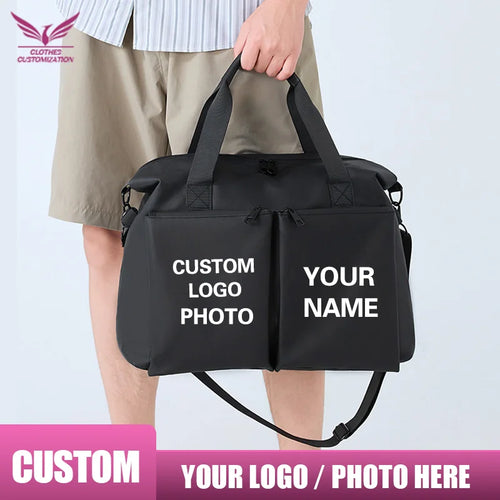 Travel Bag Waterproof Fitness Bag custom logo Outdoor Fitness Portable Bags Yoga Sports Large GYM bag personality customization
