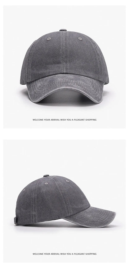 SLECKTON Custom Cap Logo Embroidery Retro Baseball Cap for Men and Women DIY Design Letter Hat Customize Graphic Print Wholesale