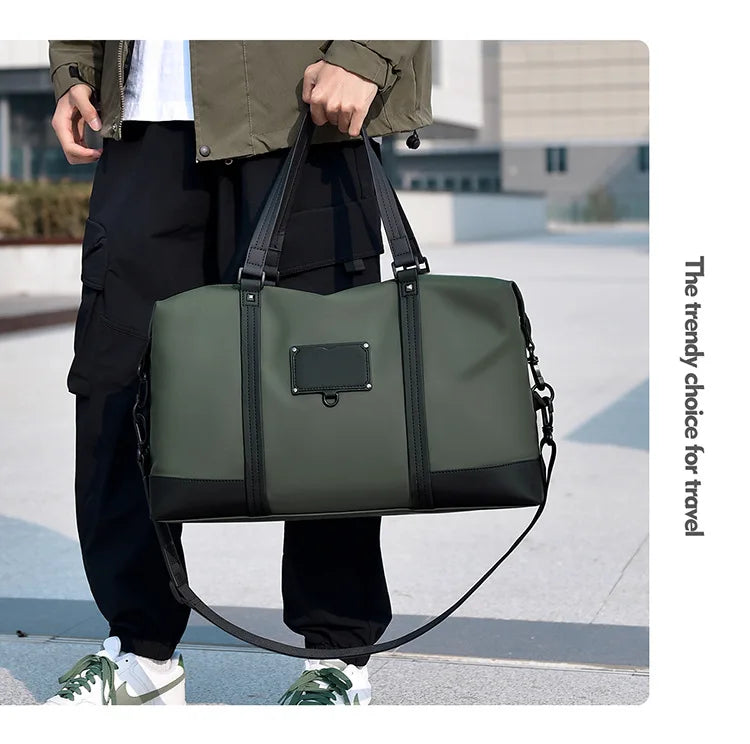 Men's Handheld Fitness Bag Customized Logo Large Capacity Crossbody Swimming Sports Bag Personalized Waterproof Travel Bag