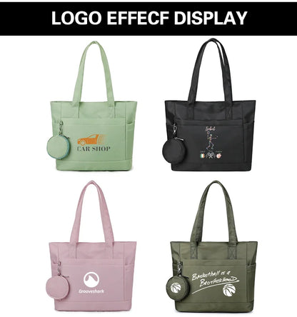 Laptop Bag custom logo Notebook Pouch For Computer Briefcase Travel Shoulder Bag print name woman Yoga bag DIY picture name