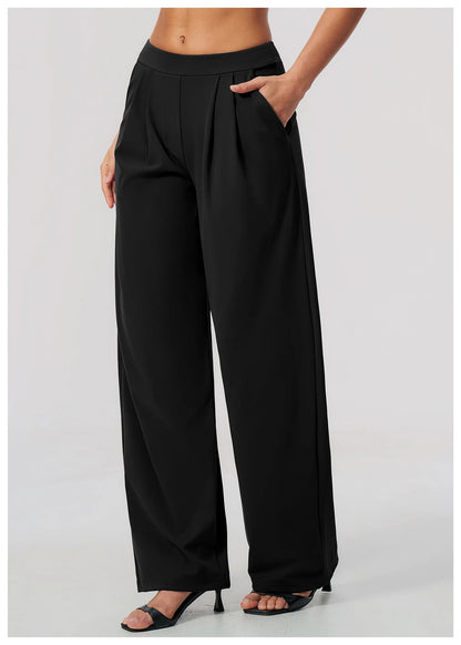 Pers LOGO custom women's 2026 new sports trousers high waist loose yoga pants quick drying running casual fitness trousers