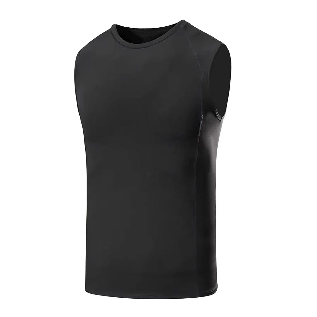 Custom LOGO men's fitness quick-drying vest tights vest elastic breathable sweat sleeveless high-elastic training clothes top