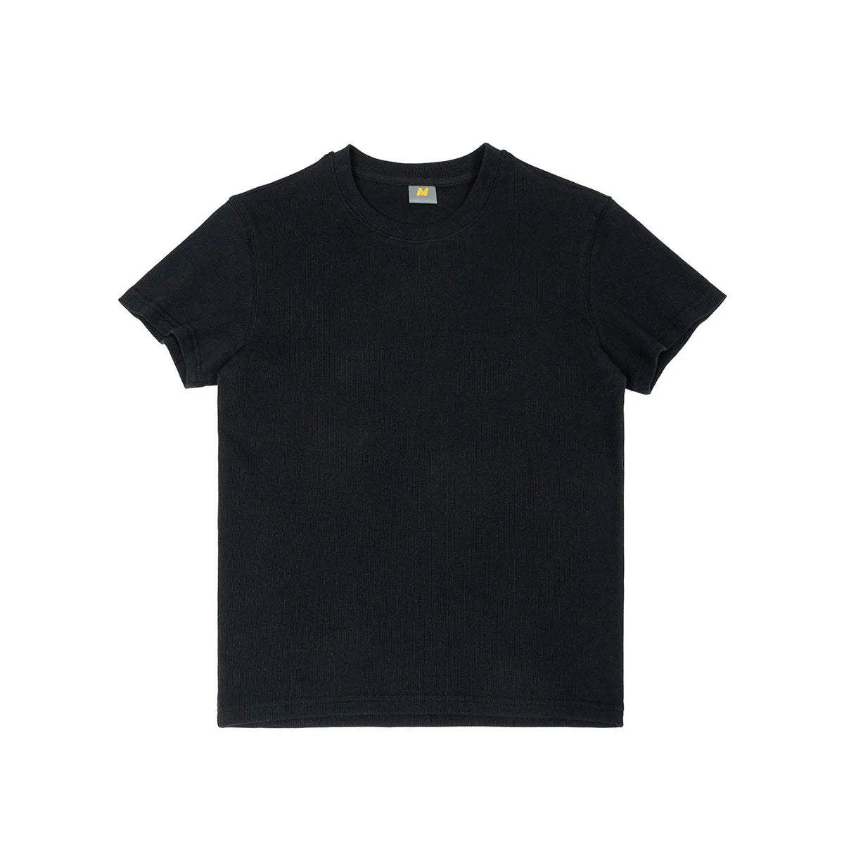 Custom LOGO Men's High Quality Skinny Short Threaded Short Sleeve T-Shirt Elastic Casual Sports Top