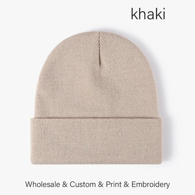 SLECKTON Custom Hat Winter Beanies for Men and Women Embroidery Logo Hats