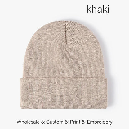 SLECKTON Custom Hat Winter Beanies for Men and Women Embroidery Logo Hats