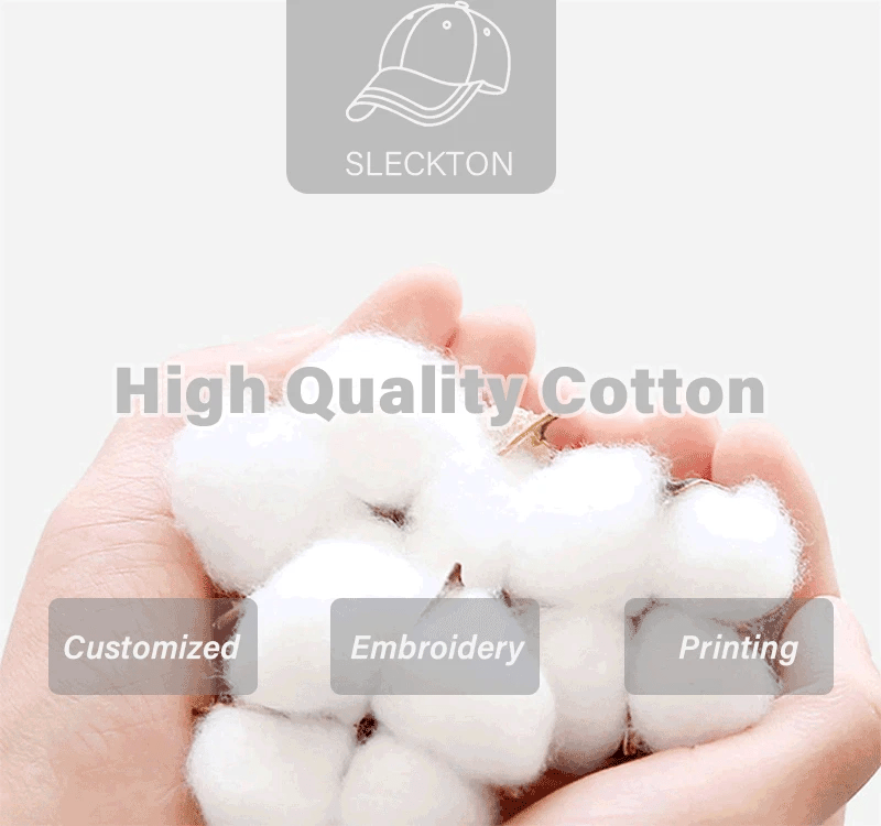 SLECKTON Custom Baseball Cap Fashion DIY Letter Embroidery Hats for Women and Men Cotton Design LOGO Wholesale Unisex Caps