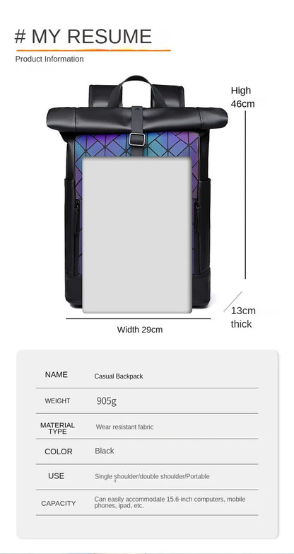 Men's backpack custom logo outdoor waterproof computer backpack work travel student backpack women's backpack