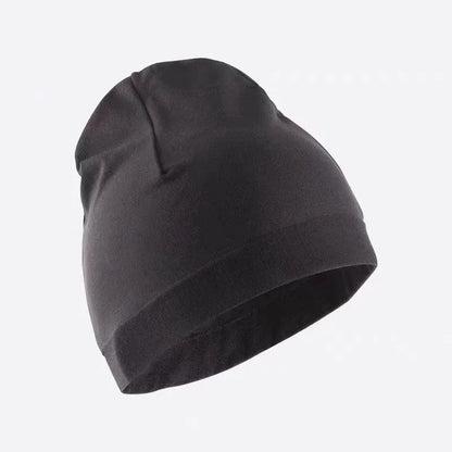 Custom Running Hats Skullcaps Winter Classic Windproof Solid Color Sport Bonnet Breathable Warmer Sport Caps Winter Cycling