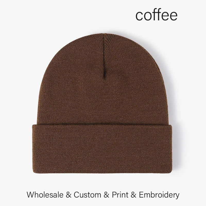 SLECKTON Custom Hat Winter Beanies for Men and Women Embroidery Logo Hats