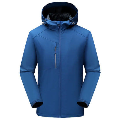 Winter Men's and Women's Warm Jacket Custom Logo Thick Plush Coat Embroidery Print Company Brand Design Outdoor Windproof Jacket