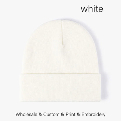SLECKTON Custom Hat Winter Beanies for Men and Women Embroidery Logo Hats
