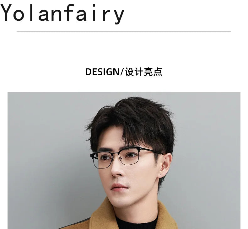 YOLANFAIRY Real Sheepskin Leather Patchwork Wool Coat for Men Autumn Trendy Short Cashmere Jacket Loose Streetwear ropa hombre