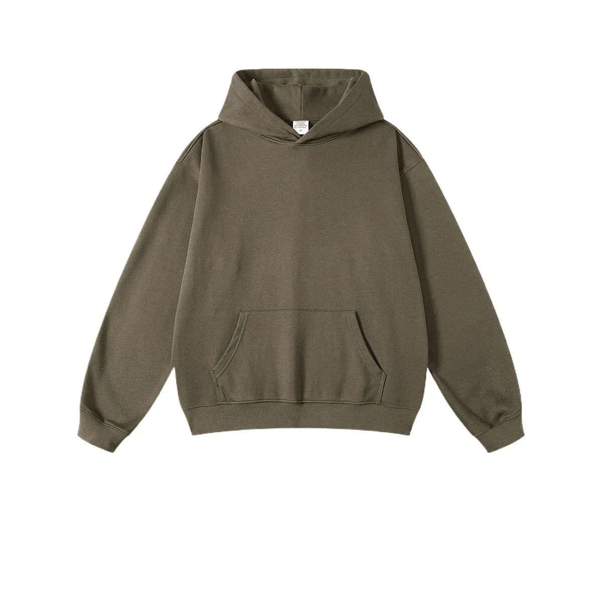 Custom LOGO men's and women's heavy 445G terry cotton and polyester casual sweater spring and autumn hoodie 2024 top