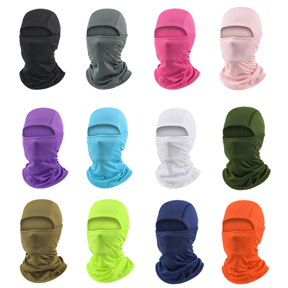 Personalized Custom Text Ski Mask Balaclava for Men Women Snowboarding, Motorcycle, UV Protection & Wind Protection Dropshipping