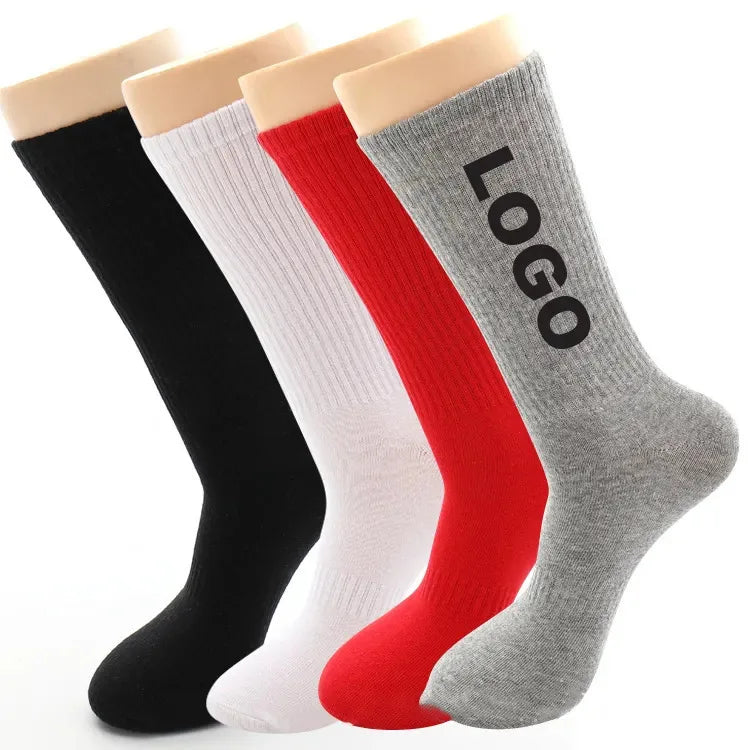 Customized socks for men and women can be customized logo printed embroidery boat socks and stockings.