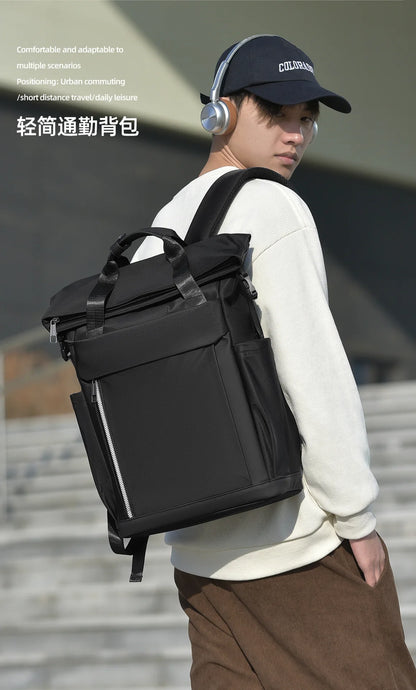 Custom backpack simple casual computer backpack waterproof men's backpack personalized travel backpack printed logo