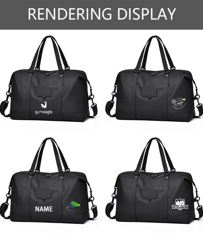 Men's Handheld Fitness Bag Customized Logo Large Capacity Crossbody Swimming Sports Bag Personalized Waterproof Travel Bag