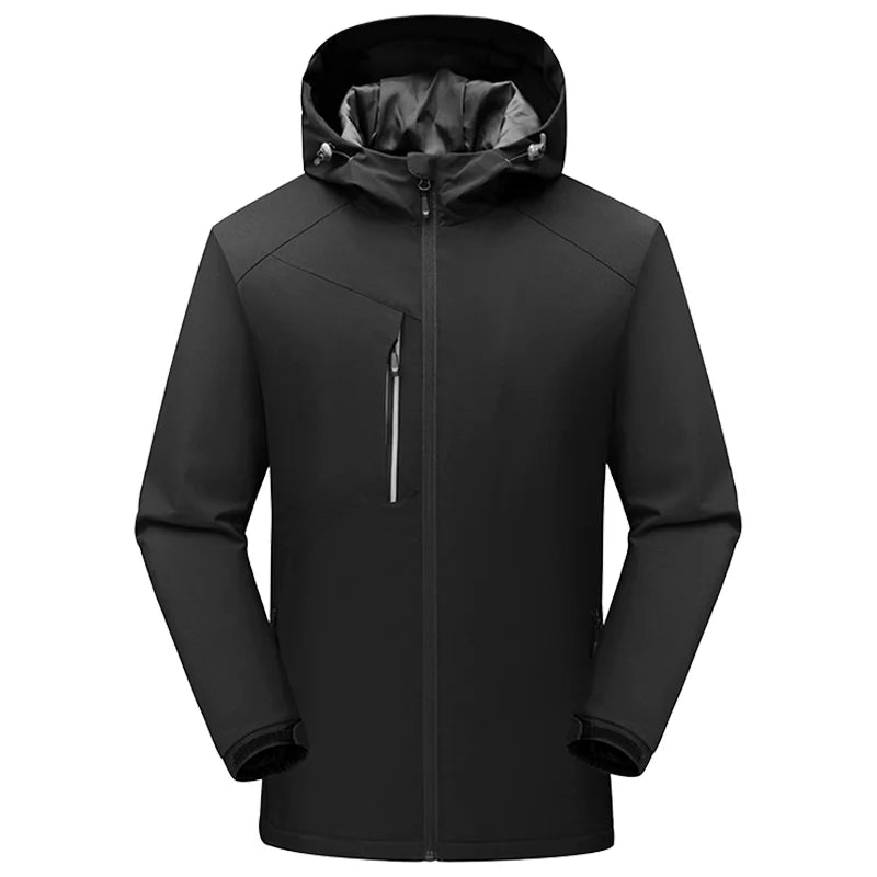Winter Men's and Women's Warm Jacket Custom Logo Thick Plush Coat Embroidery Print Company Brand Design Outdoor Windproof Jacket