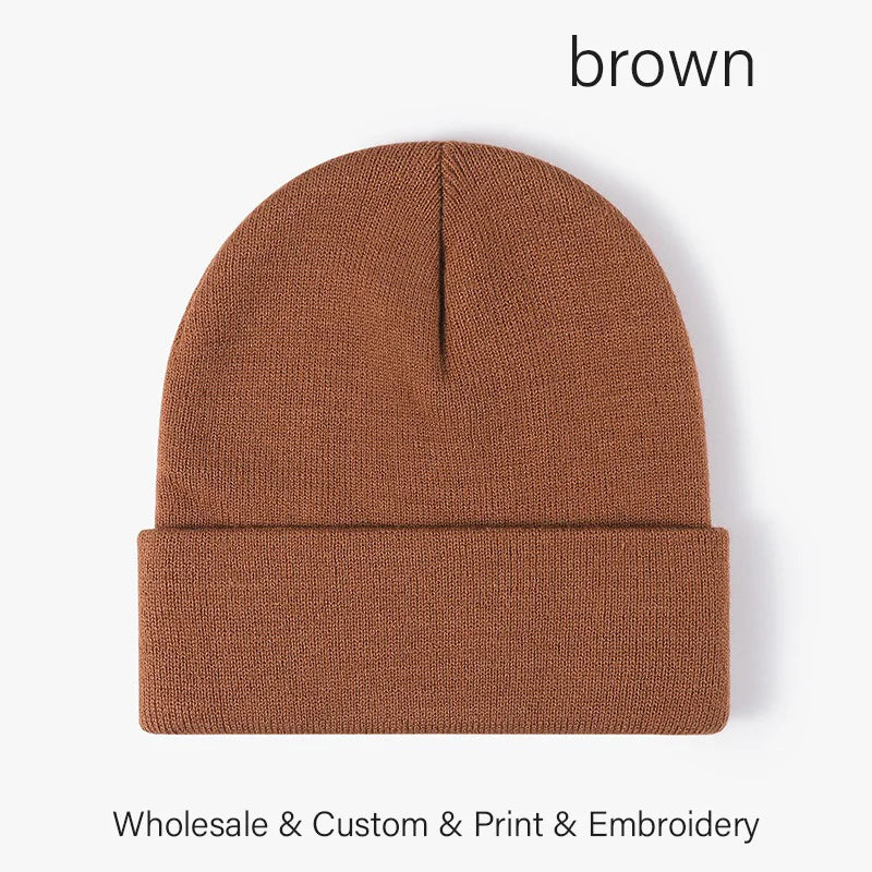 SLECKTON Custom Hat Winter Beanies for Men and Women Embroidery Logo Hats
