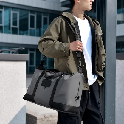 Men's Handheld Fitness Bag Customized Logo Large Capacity Crossbody Swimming Sports Bag Personalized Waterproof Travel Bag