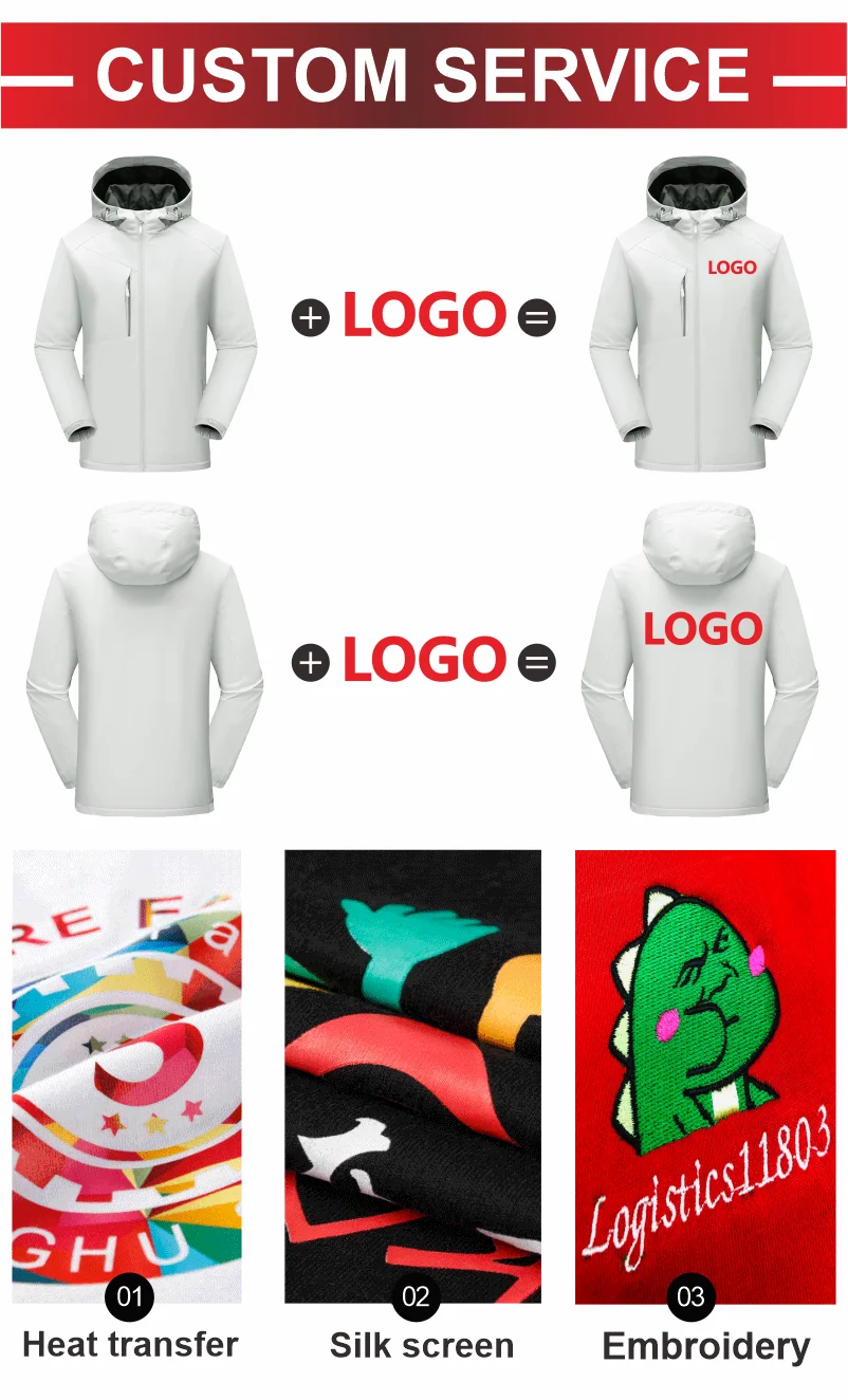 Winter Men's and Women's Warm Jacket Custom Logo Thick Plush Coat Embroidery Print Company Brand Design Outdoor Windproof Jacket