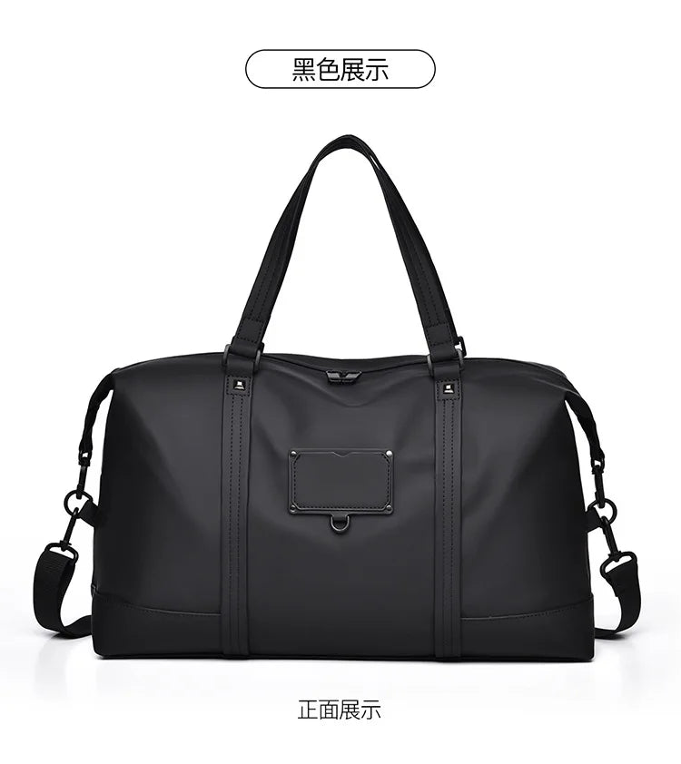 Men's Handheld Fitness Bag Customized Logo Large Capacity Crossbody Swimming Sports Bag Personalized Waterproof Travel Bag