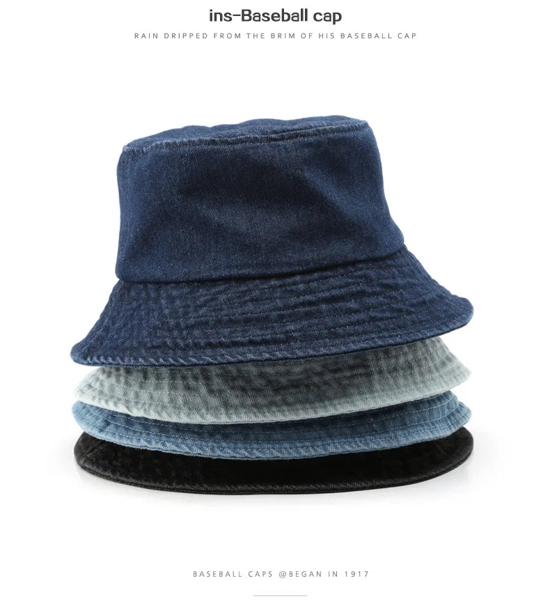 SLECKTON Custom Cap LOGO Embroidery Bucket Hat for Men and Women Brand Design DIY Print Hat Summer Fisherman Hat Solid Unisex