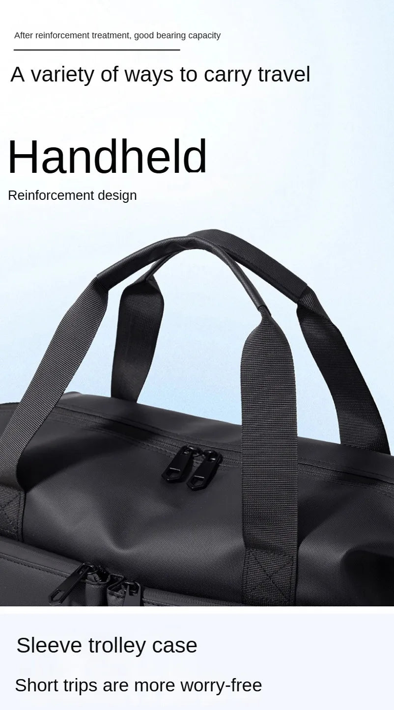 Travel Bag Waterproof Fitness Bag custom logo Outdoor Fitness Portable Bags Yoga Sports Large GYM bag personality customization