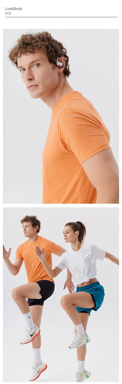 #5111-XIYU Custom LOGO Printed DIY Men's Loose Breathable Plain Short Sleeve Outdoor Cycling Quick Dry Running Fitness T-shirts