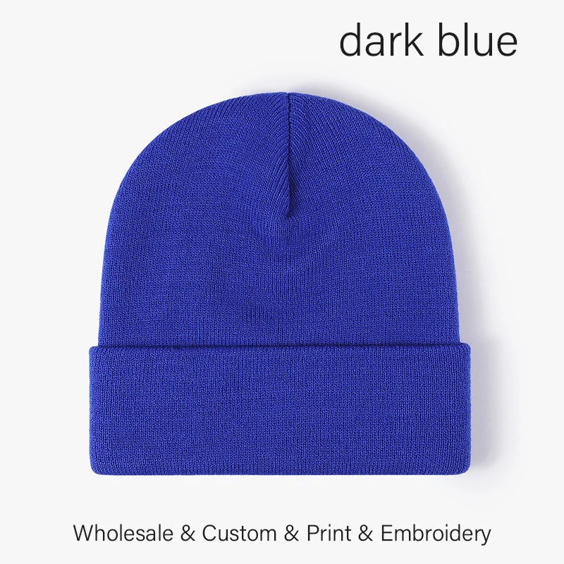 SLECKTON Custom Hat Winter Beanies for Men and Women Embroidery Logo Hats