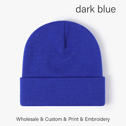 SLECKTON Custom Hat Winter Beanies for Men and Women Embroidery Logo Hats