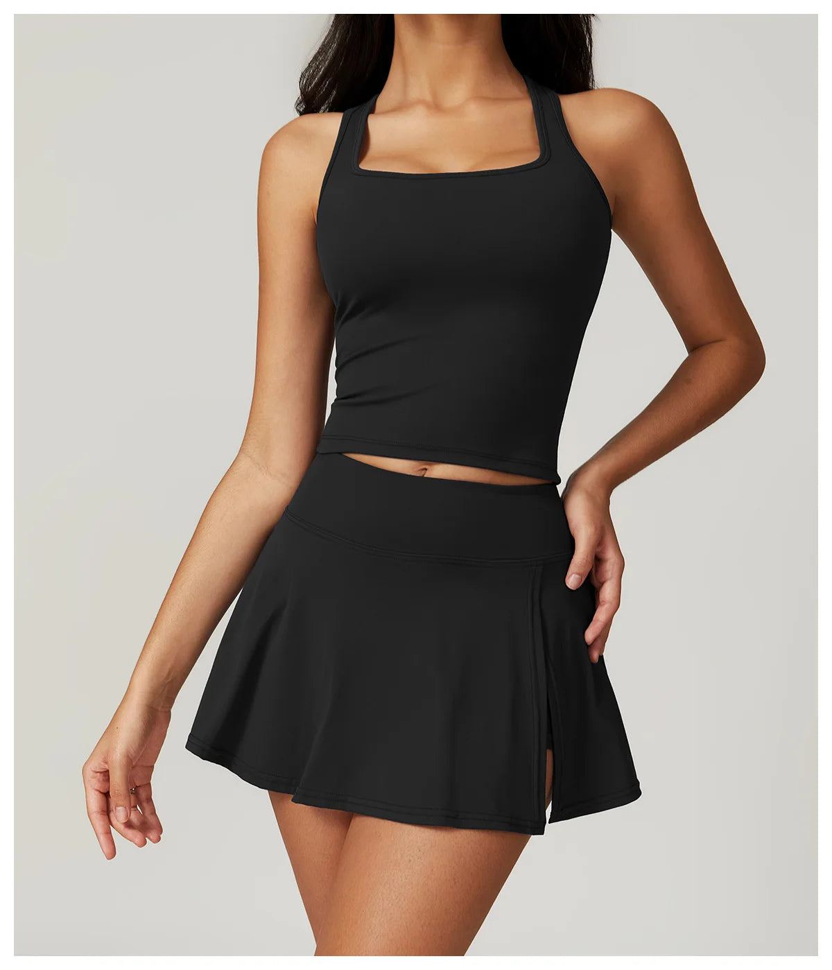 Yoga Short Skirt Women's Golf Tennis Sport Skirt Badminton Fitness Dancing Skirt Quick Dry Comfort Running Leisure Sport Dress