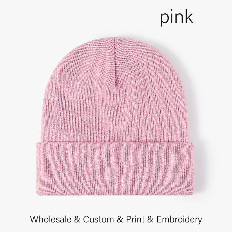 SLECKTON Custom Hat Winter Beanies for Men and Women Embroidery Logo Hats