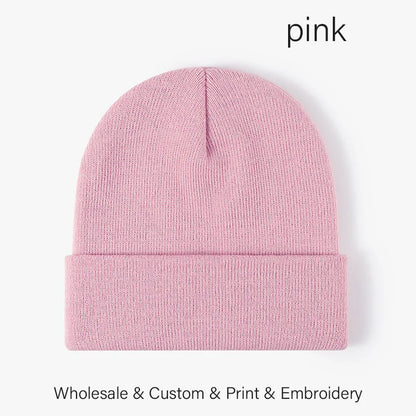 SLECKTON Custom Hat Winter Beanies for Men and Women Embroidery Logo Hats