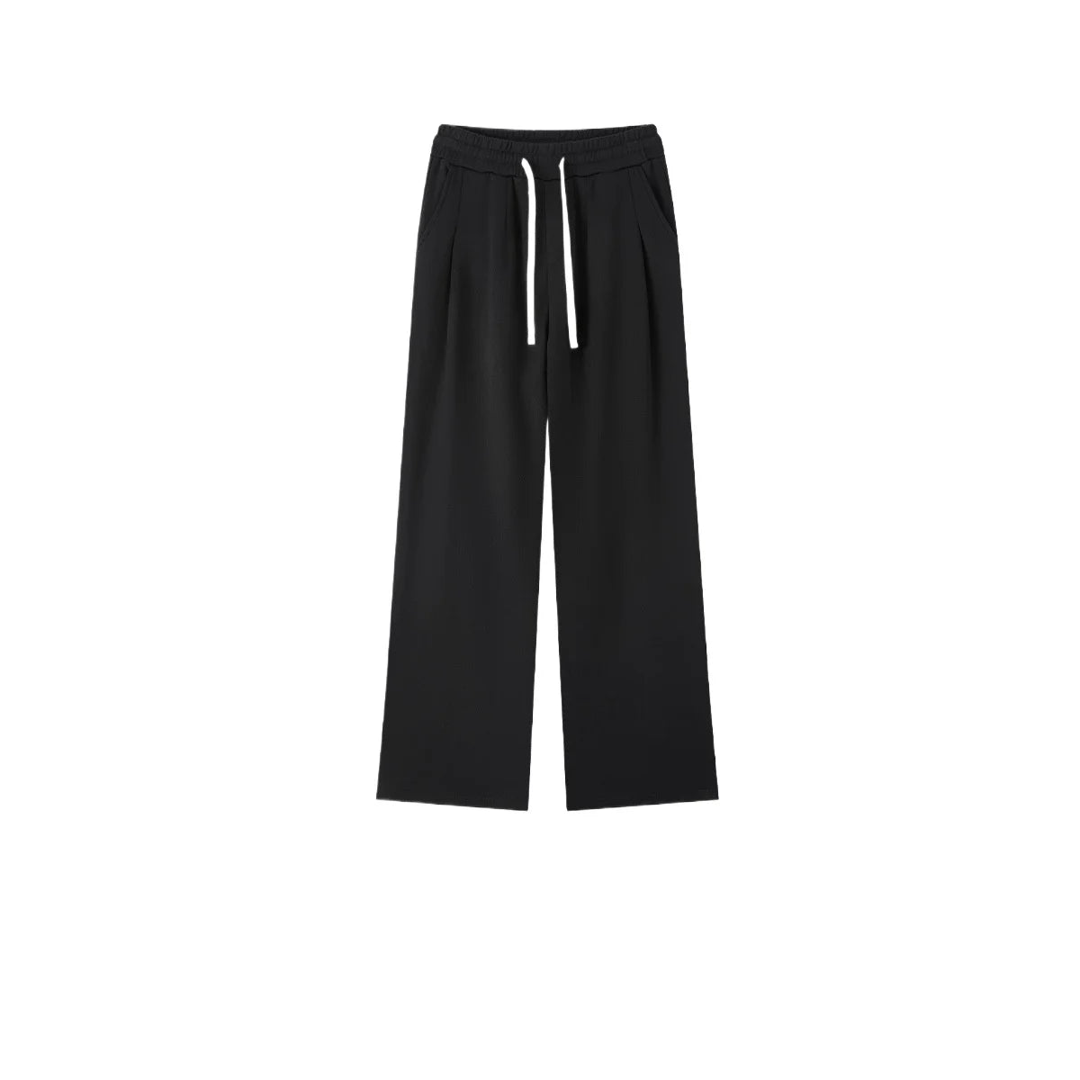 Custom LOGO men's autumn 320G heavy cotton new old money wind American retro polo sweater trousers loose suit