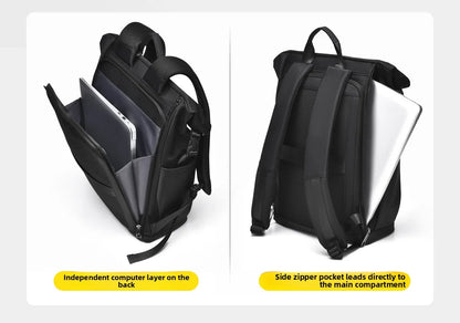 Custom backpack simple casual computer backpack waterproof men's backpack personalized travel backpack printed logo