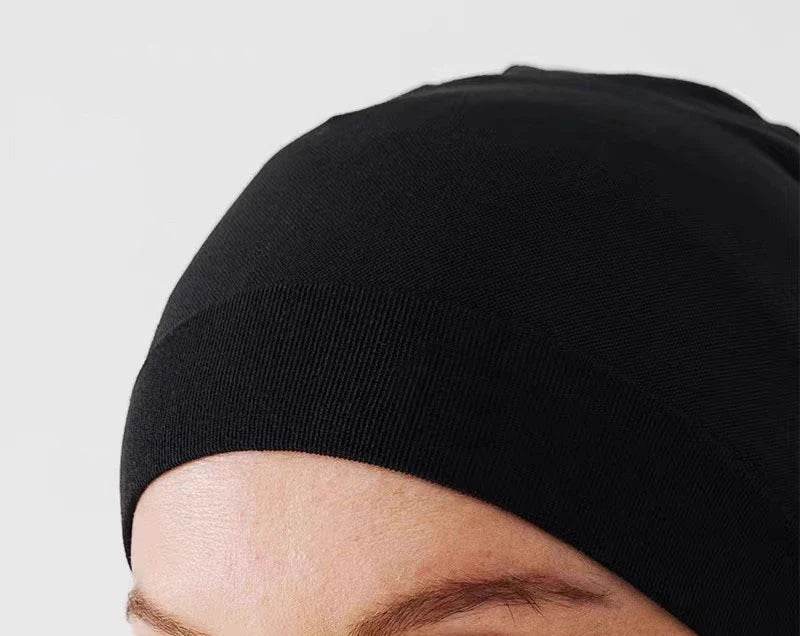 Custom Running Hats Skullcaps Winter Classic Windproof Solid Color Sport Bonnet Breathable Warmer Sport Caps Winter Cycling