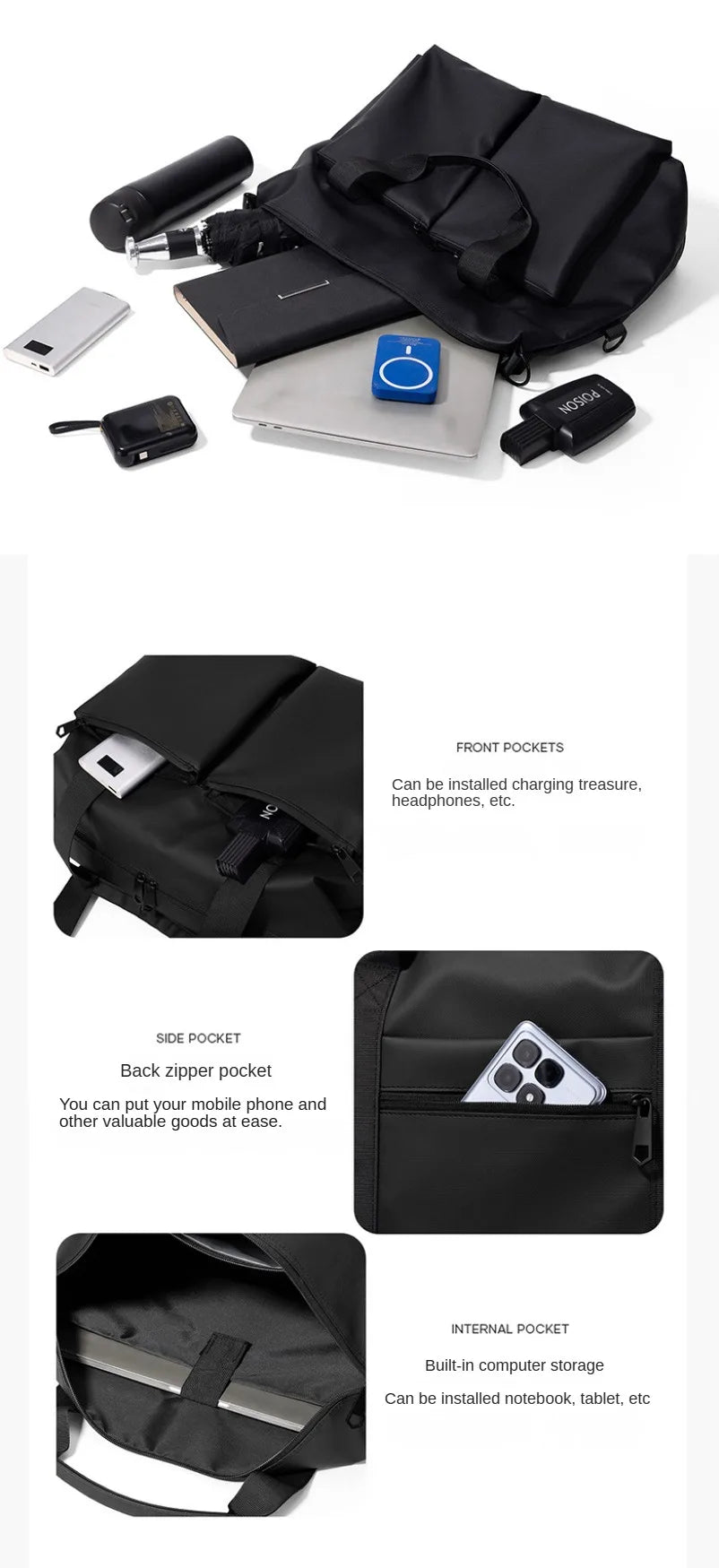 Travel Bag Waterproof Fitness Bag custom logo Outdoor Fitness Portable Bags Yoga Sports Large GYM bag personality customization