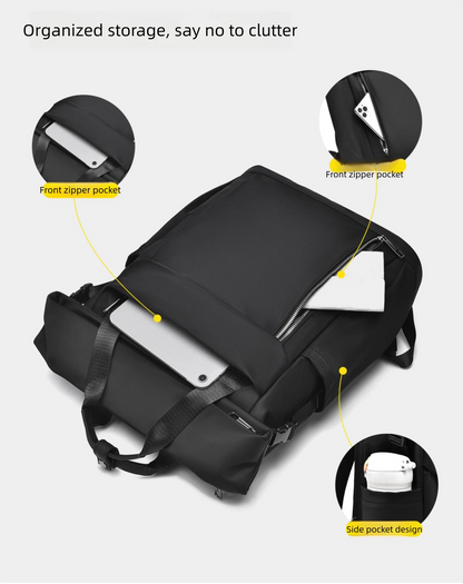 Custom backpack simple casual computer backpack waterproof men's backpack personalized travel backpack printed logo