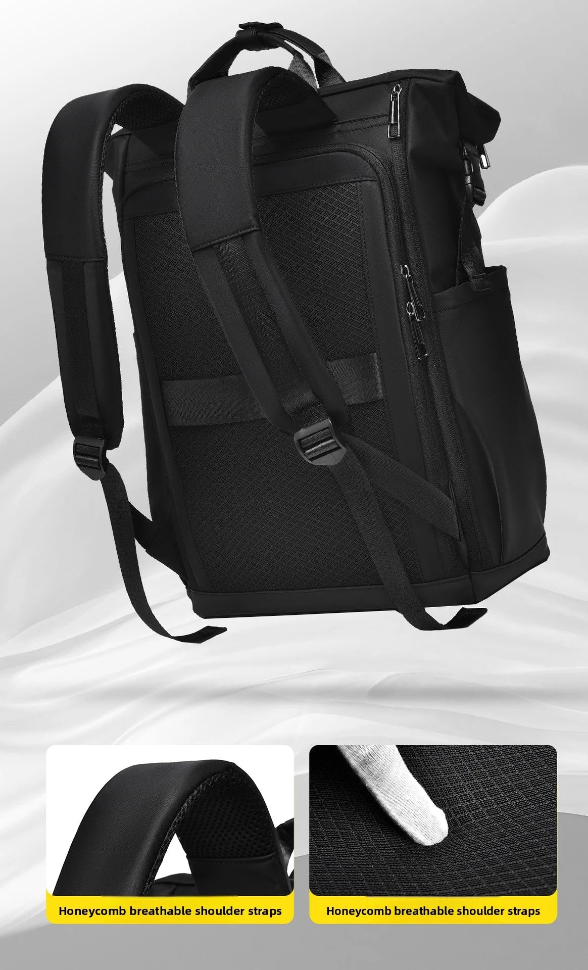 Custom backpack simple casual computer backpack waterproof men's backpack personalized travel backpack printed logo