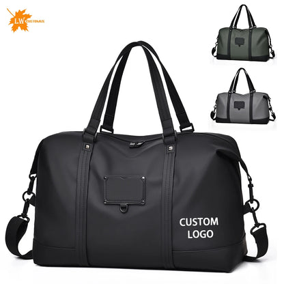 Men's Handheld Fitness Bag Customized Logo Large Capacity Crossbody Swimming Sports Bag Personalized Waterproof Travel Bag